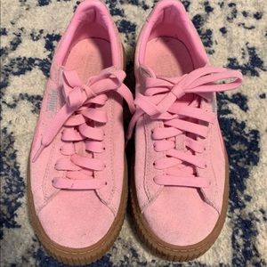 Fenty puma by Rihanna creeper suede shoes sneakers